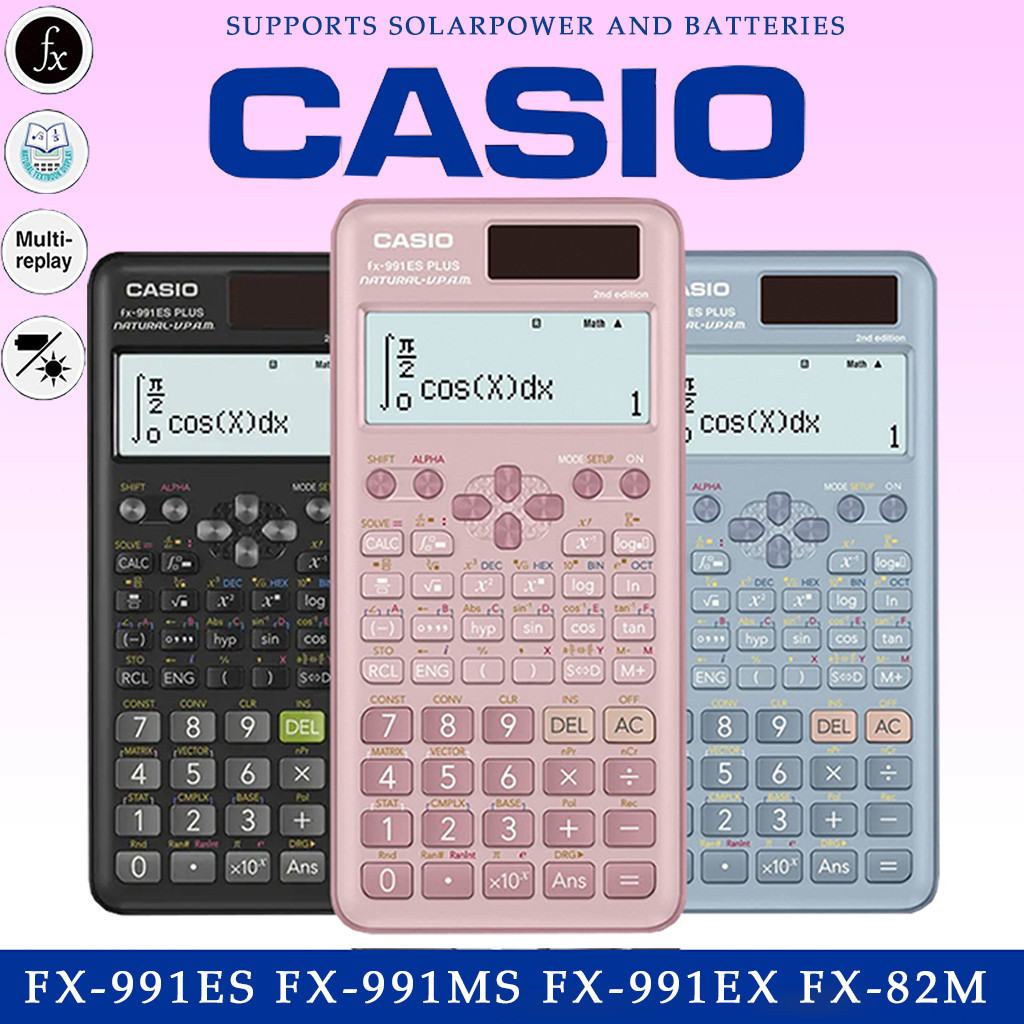 Original Scientific Calculator Casio 991ES & 82MS & 991EX Exam