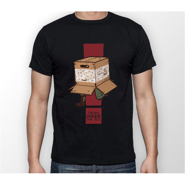 Metal Gear Solid Think Inside Box Snake Mgs Unisex Tshirt | Shopee ...