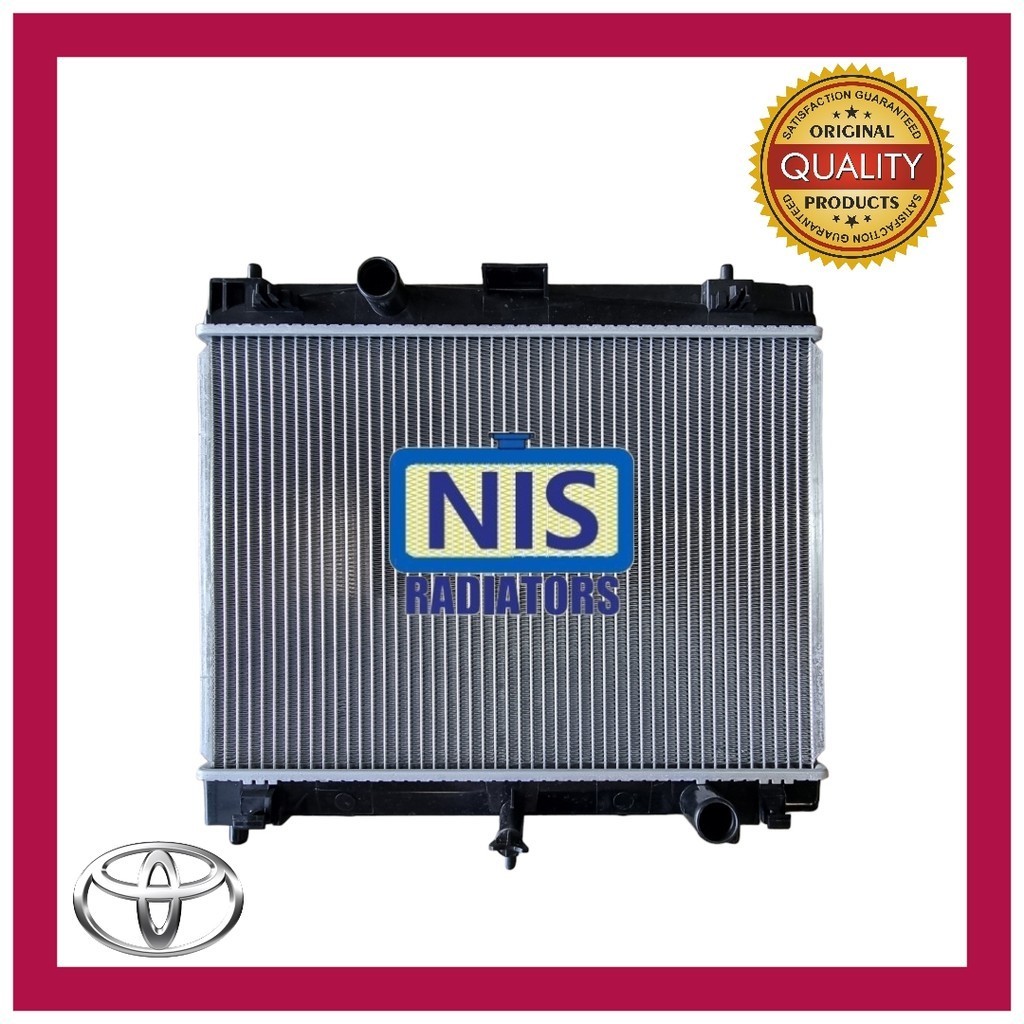Radiator Toyota Vios/Yaris 1.3/1.5 (Batman) 2008-2012 MT/AT - 1 Row ...