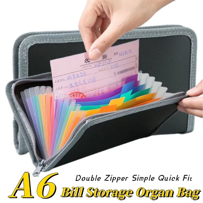 13 Pocket Budget Binder Money Organizer Check Bill Receipt Organizer ...