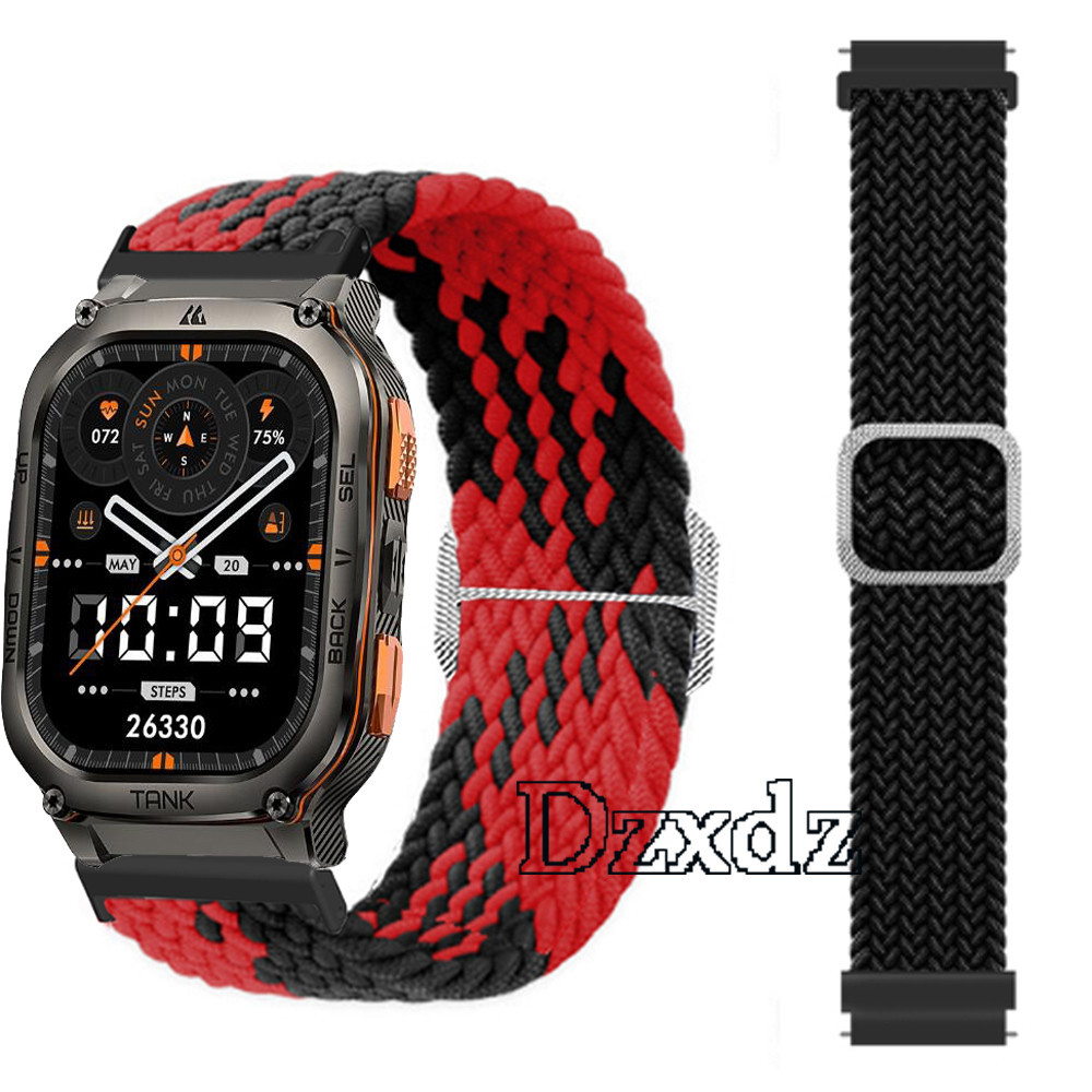 Strap For Kospet Tank M3 Ultra M2 Smart Watch Band Nylon Adjustable