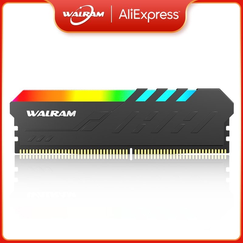 RQ+WALRAM ram ddr4 3200mhz RGB memoria Ram memory ddr4 8GB 16GB x2 32GB ...
