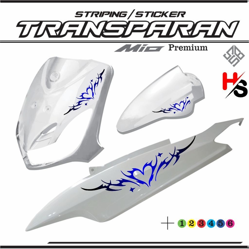 YAMAHA MIO OLD MIO SMILE MIO SPORTY MOTORCYCLE TRANSPARENT STRIPING ...