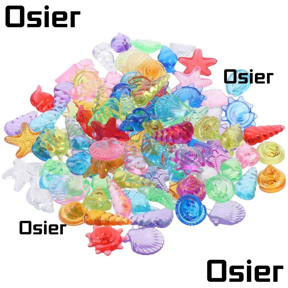 OSIER1 110Pcs Seashells, Assorted Color Seashells Sea Shells for ...
