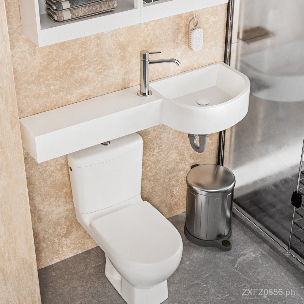 Mini Household Wash Basin for Small Spaces, Wall-Mounted Bathroom ...