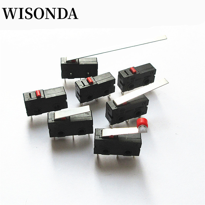 Mini Micro Switch Roller Lever Arm SPDT Snap Action LOT 3A 250V AC 5A ...