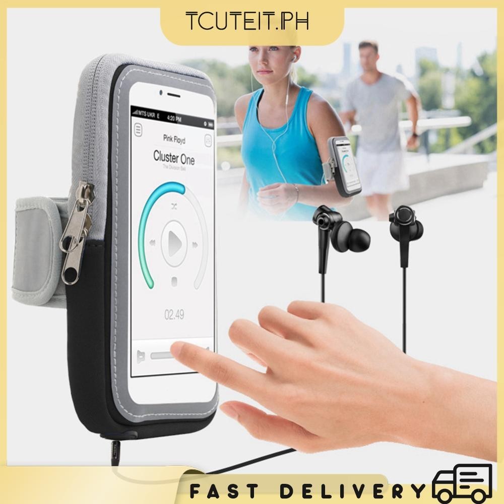 [Tcuteit.ph] Waterproof Sports Cell Phone Holder Arm Bag Men Women ...