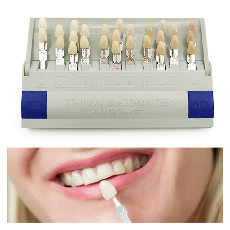 29Colors Guide Vita Tooth Model Colorimetric Plate Tooth Shape Design ...