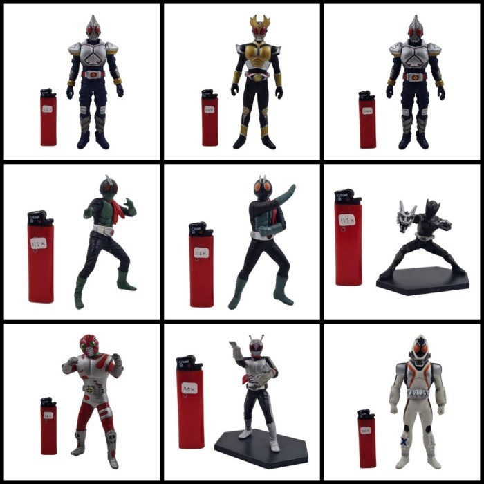 Kamen Rider Action Figure Code 112X-121X | Shopee Philippines