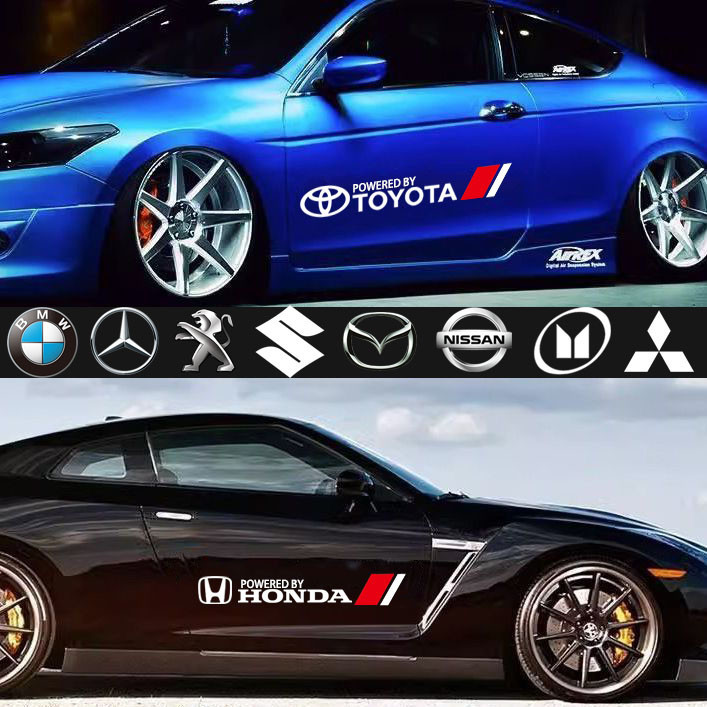 Car body stickers decorative cover scratch personality creative sports ...