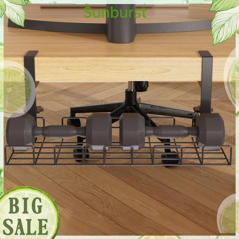 Under Table Storage Rack Cable Management Tray Wire Organizer Desktop ...