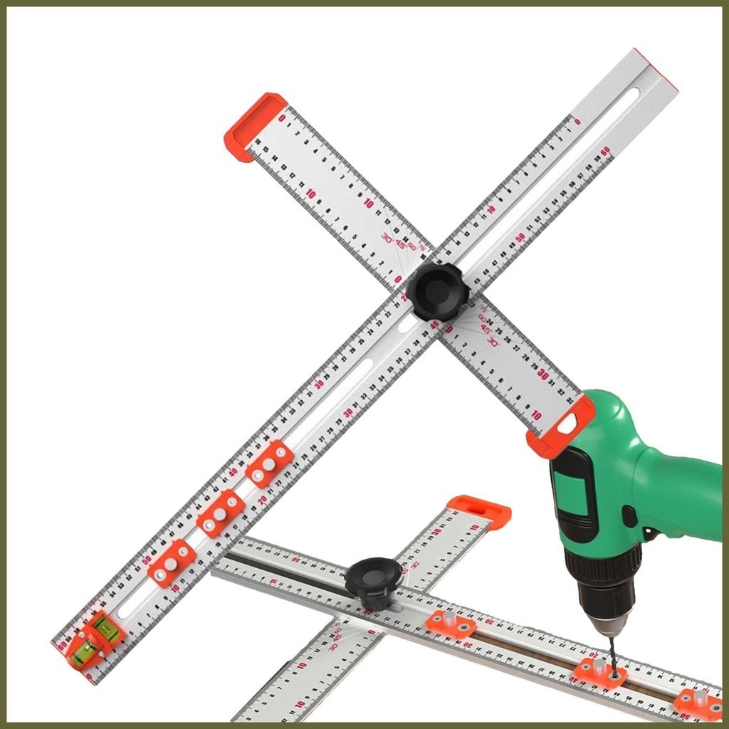 T-Square Ruler Aluminum Alloy T Ruler For High Precision Angle Drawing ...