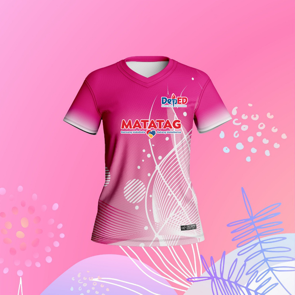 Matatag Shirt Color Variant Full Print Unisex Uniform，Multiple colors ...