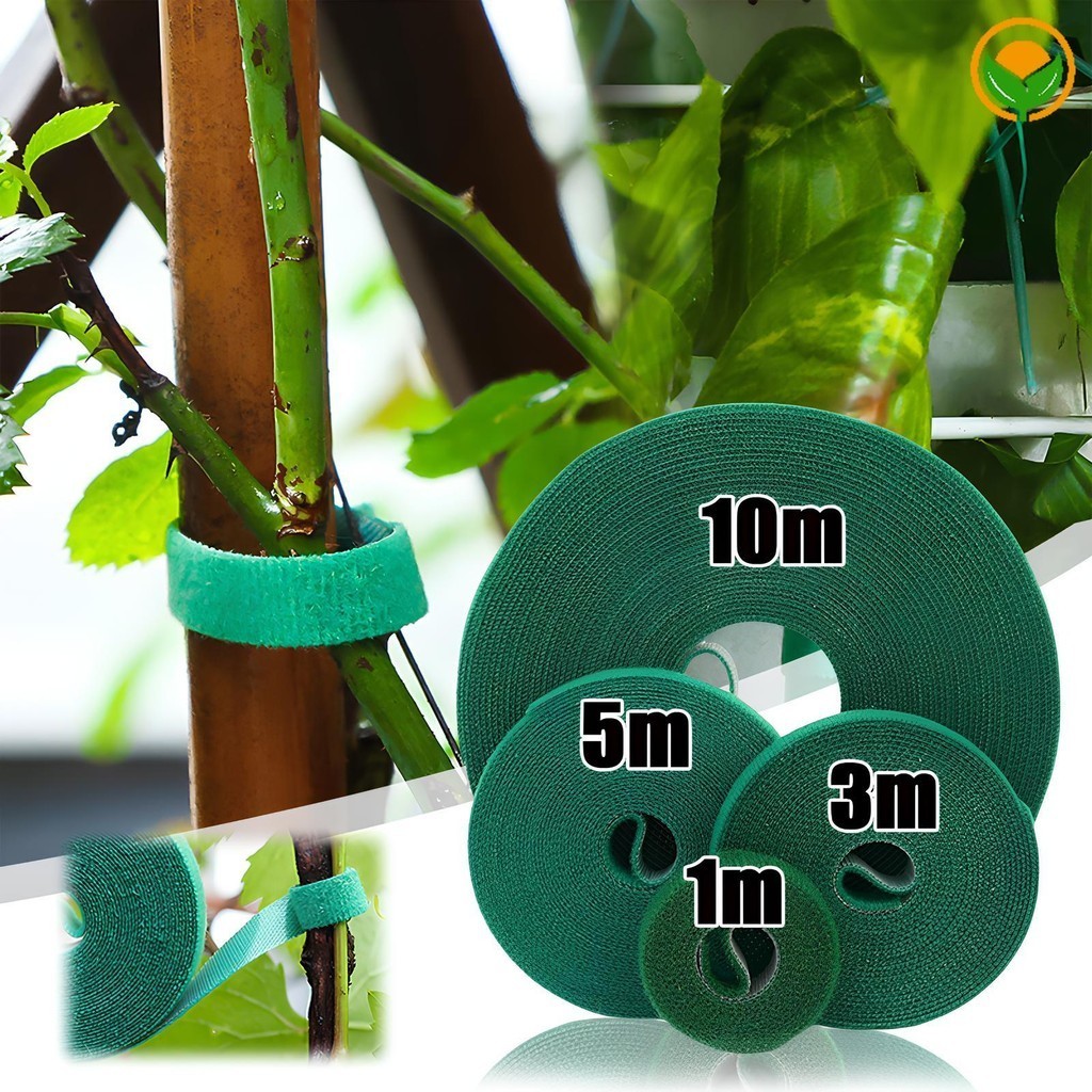 1/3/5/10M Multifunctional Plant Binding Strap / Resealable Plant Shape ...