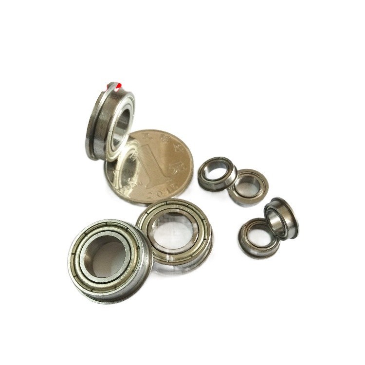 Miniature flange bearing durable with small flange rib bearing outer ...