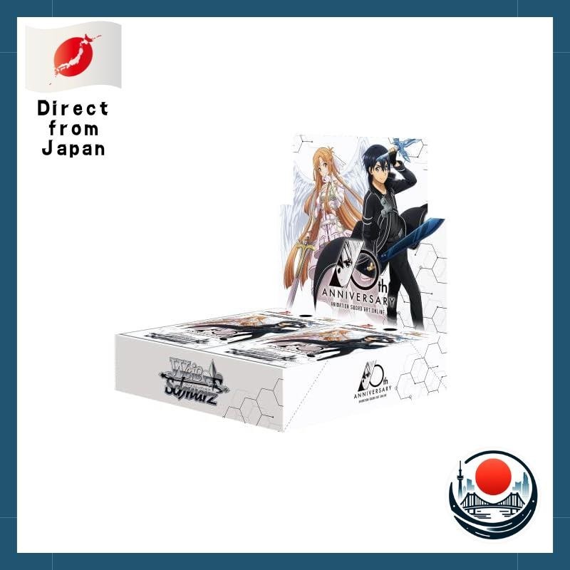 Weiss Schwarz Booster Pack Anime Sword Art Online 10th Anniversary BOX |  Shopee Philippines
