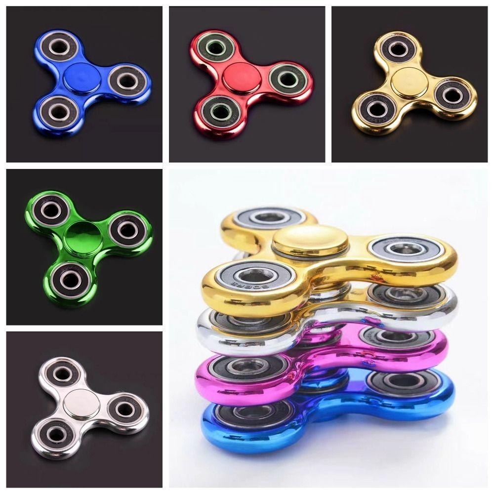 KIPLINER Fingertip Gyroscope, 4 Bearings Three Finger Hand Spinner ...