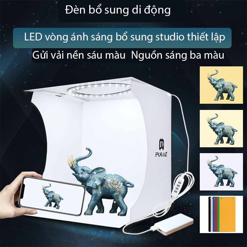 Studio Small Portable Photo studio Foldable mini studio Light Box ...