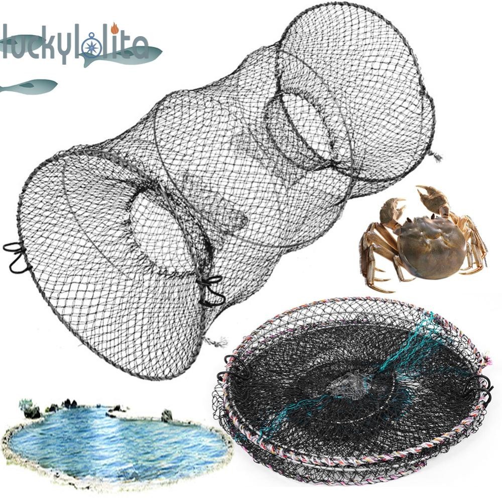 Folding Crab Trap Folding Fishing Net Collapsible Casting Net for