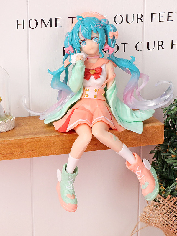 Beautiful Girl Hatsune Miku Figure Sitting Sailor Suit Hatsune Two ...