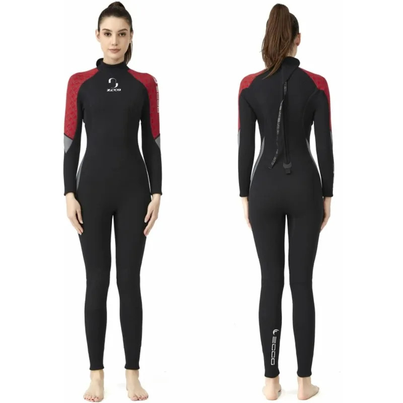 Men 2mm Black Neoprene Wetsuit Vest Front Zipper Top For Diving Surfing