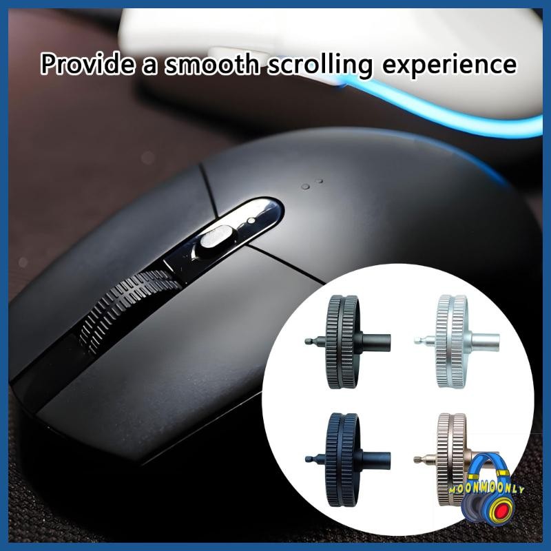 Moon Smooth Rolling Mouse Metal Wheel Scrolls For G102 G304 G305 Mouse ...