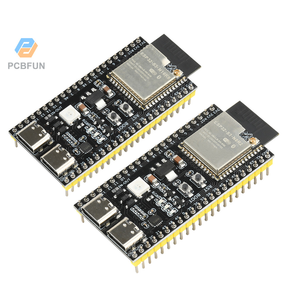 Pcbfun Esp32-S3 Wifi Bt Development Board Onboard Esp32 S3 N16R8 N8R2 ...