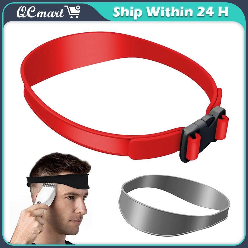 【fast Shipment】 Hair Trimming Home Haircuts Curved Headband Silicone 