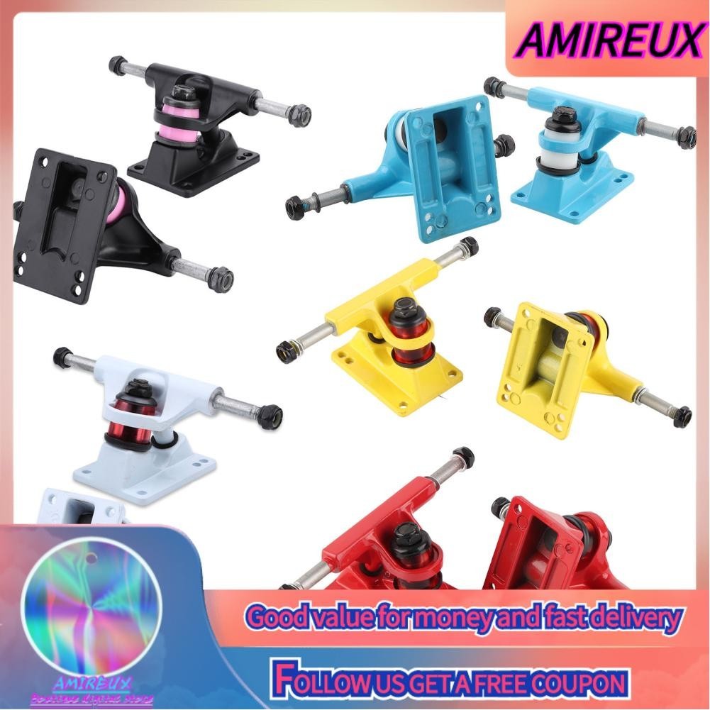 Amireux lightweight Skateboard Trucks Combo 3.25inch Wheels Integrated