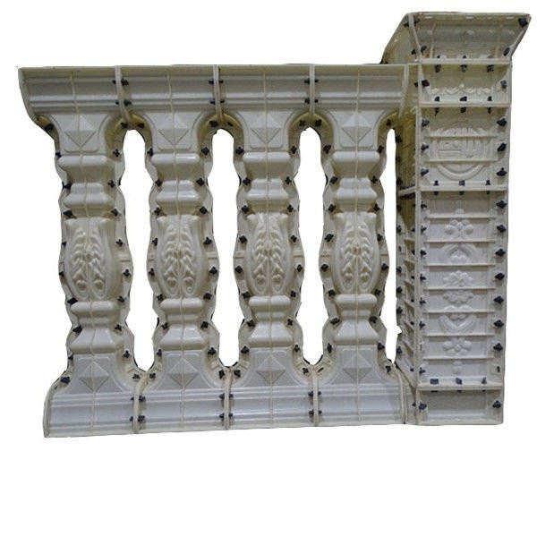 JLAQ Roman Pillar Mold Balcony Guardrail Fence Cast-in-Place Cement ...