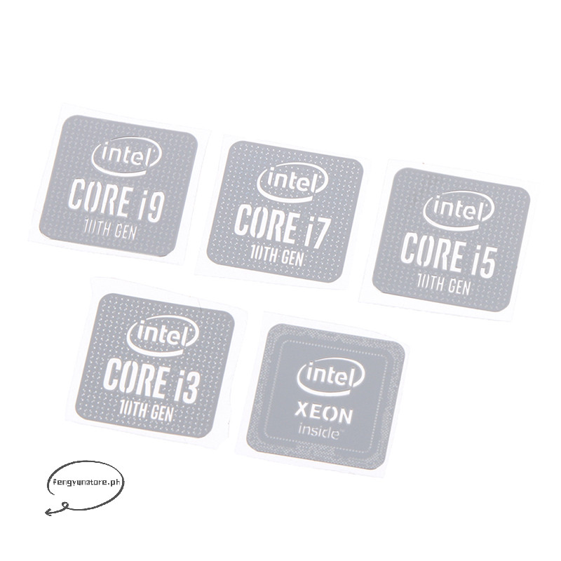 Fengyun 10th Generation Intel Core i9 i7 i5 i3 CPU Metal Sticker Laptop ...