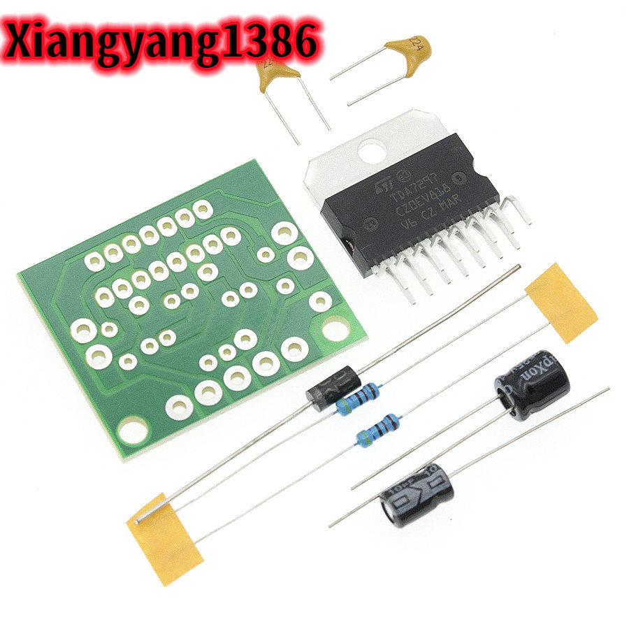 TDA7297 amplifier board spare parts dc 12v grade 2.0 dual audio