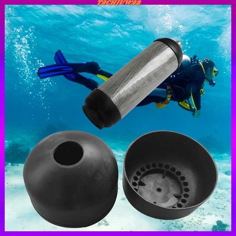 [Tachiuwa2] Scuba Tank Boot and Cap Portable 6.8L Bottom Cylinder Tank