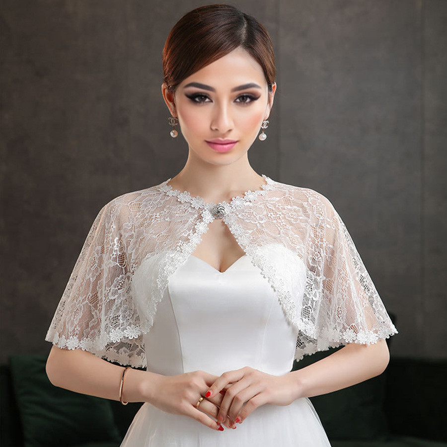 lace cape coat Female cape shoulder with a small cape summer hundred ...