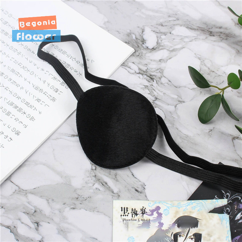 Begonia Flower Anime Single Eye Mask Comfortable Eye Patch Washable ...