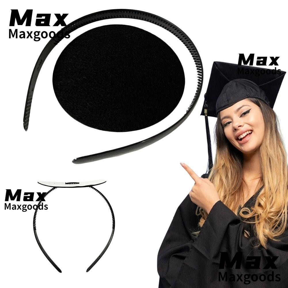 4 Pack Gaduation Cap Headband, Gad Cap Headband Inset