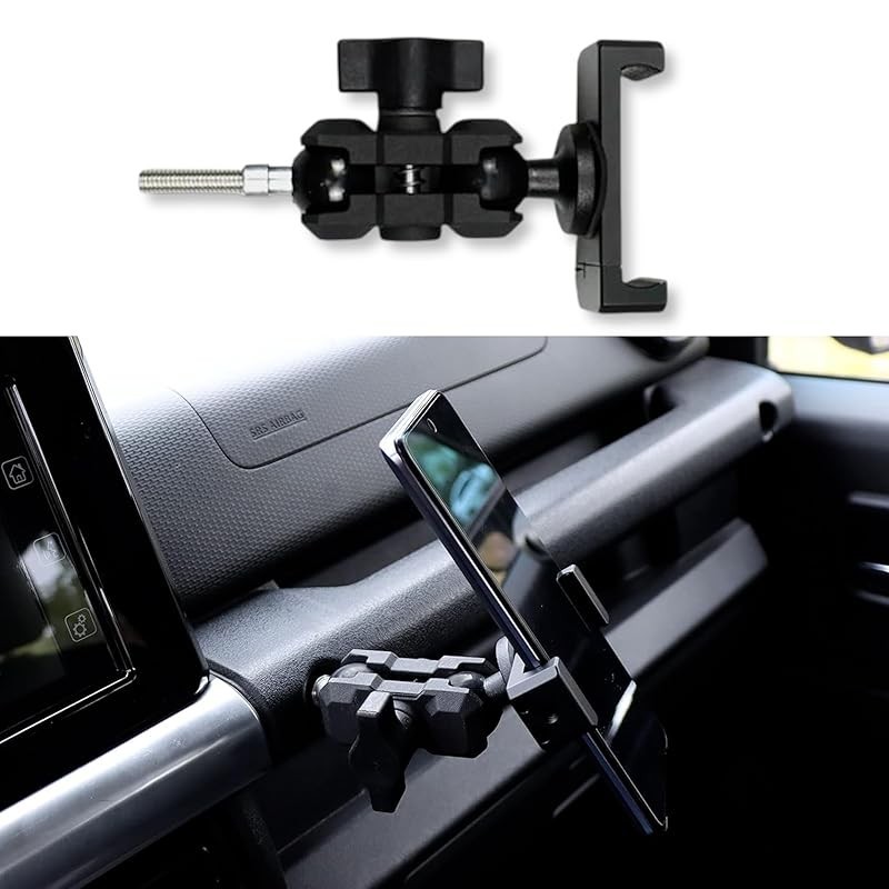 Suzuki Jimny smartphone holder JB64 Sierra JB74 car mount custom