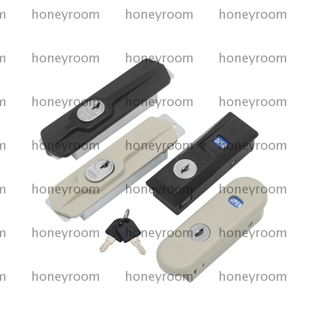 HONEYROOM File Cabinet Lock, Zinc Alloy Anti-theft Sliding Door Lock ...