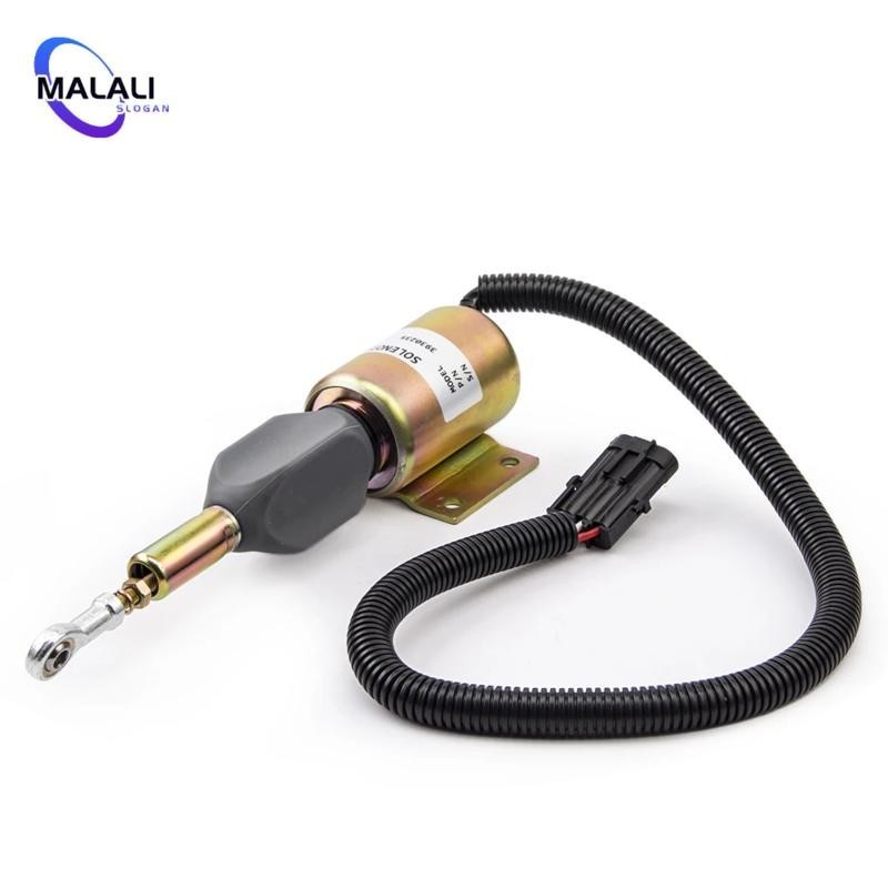 12V 3930235 SA4348 12 Diesel Engine Fuel Flame Out Stop Solenoid Value ...