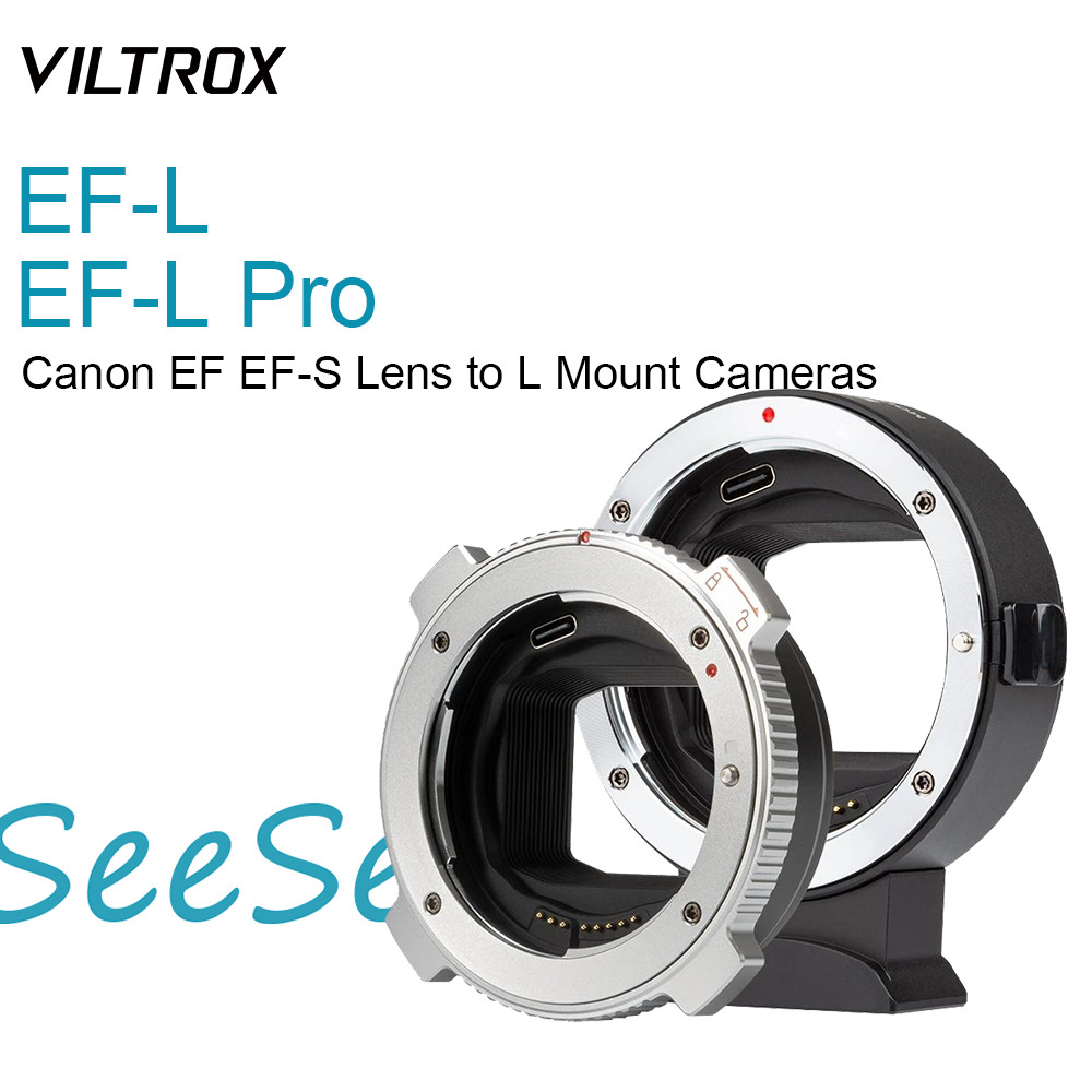 VILTROX EF-L Pro Auto Focus Lens Mount Adapter For EF EF-S Lens to L Mount  Cameras