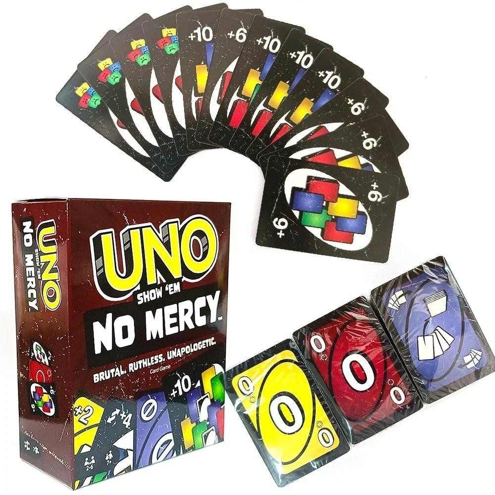 Uno No mercy Game Board Games UNO Cards Table Family Party ...