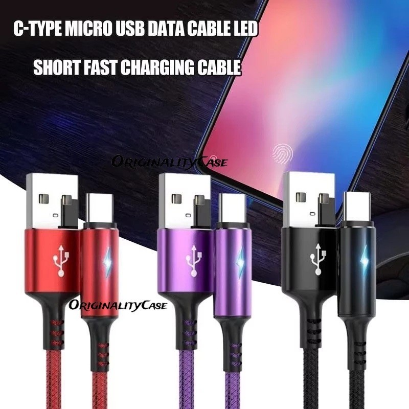 1.2 M 5A LED Fast Charger Cable Android Micro USB Fast Charge Mobile ...