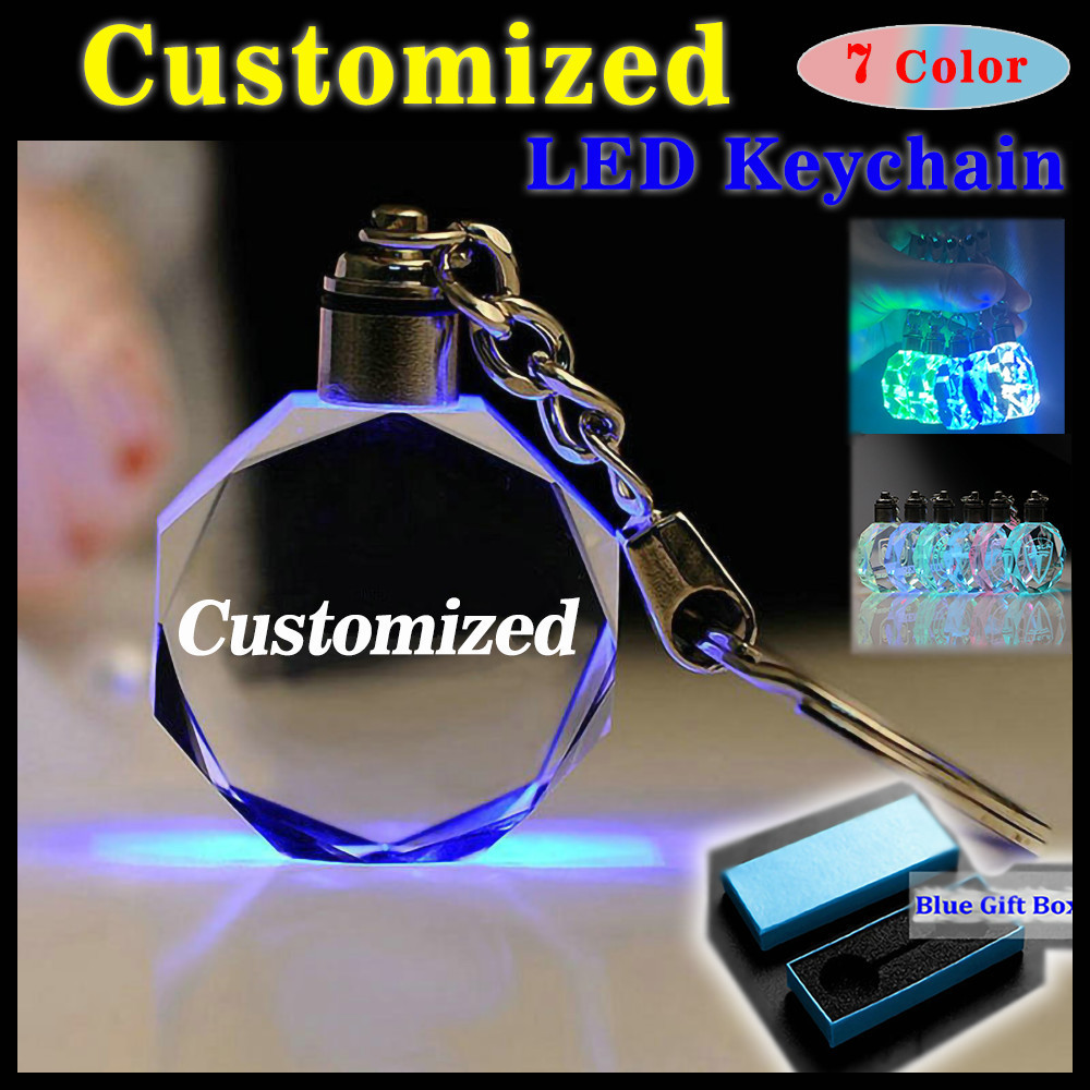 Customized Motorcycle LED Keychain Personalized LED Light keychain ...