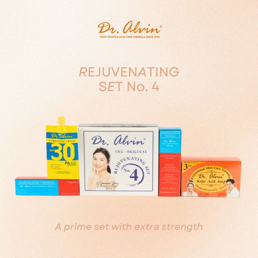 Dr. Alvin Rejuvenating Set #4 | Shopee Philippines