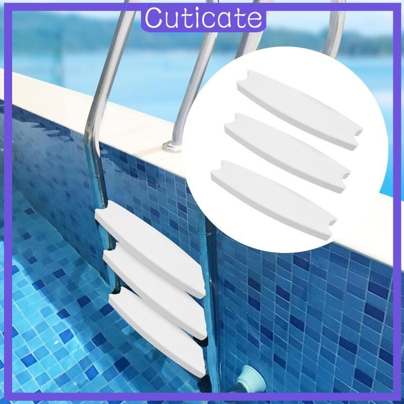 [CUTICATE] 3 Pieces Pool Ladder Rung Steps Pool Ladder Treads Universal ...