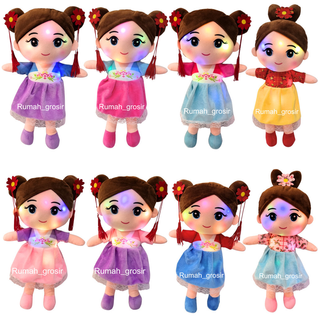 Mei Mei Hanbok Doll Korean LED Light Doll Girls | Shopee Philippines