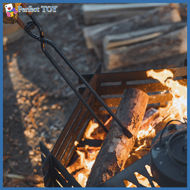 Perfect Fireplace Tongs Firewood Tongs Wood Fired Oven Tool Grill