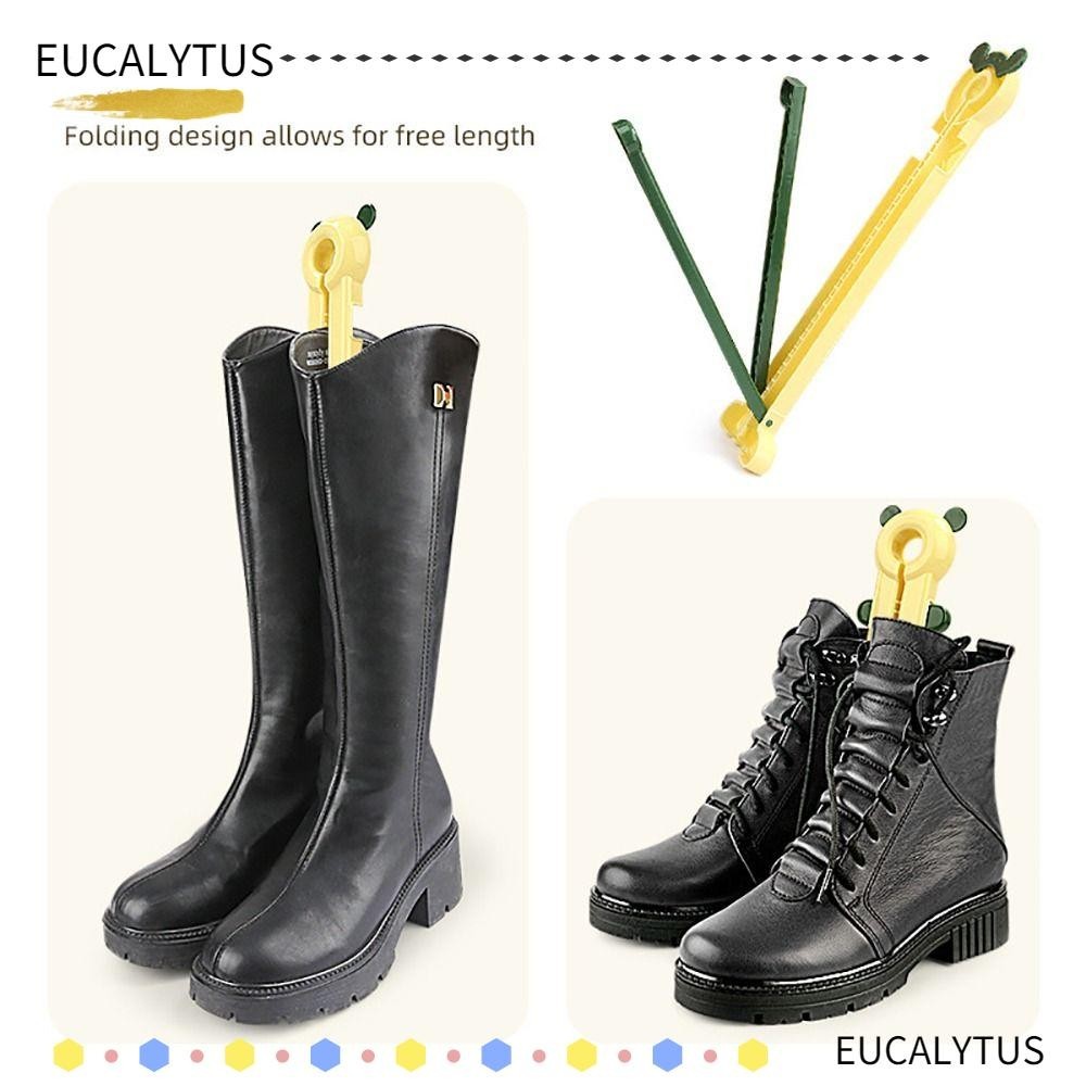 EUTUS Boot Shaper, Folding Wall Hanging Tall Boot Tree, Antislip