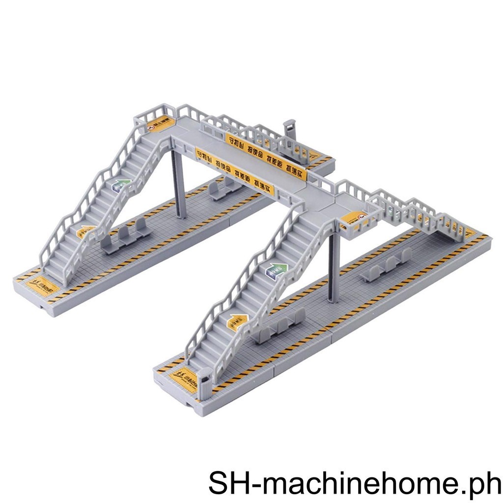 1/2/3 DIY Model Footbridge for School Project Miniature Train Station ...