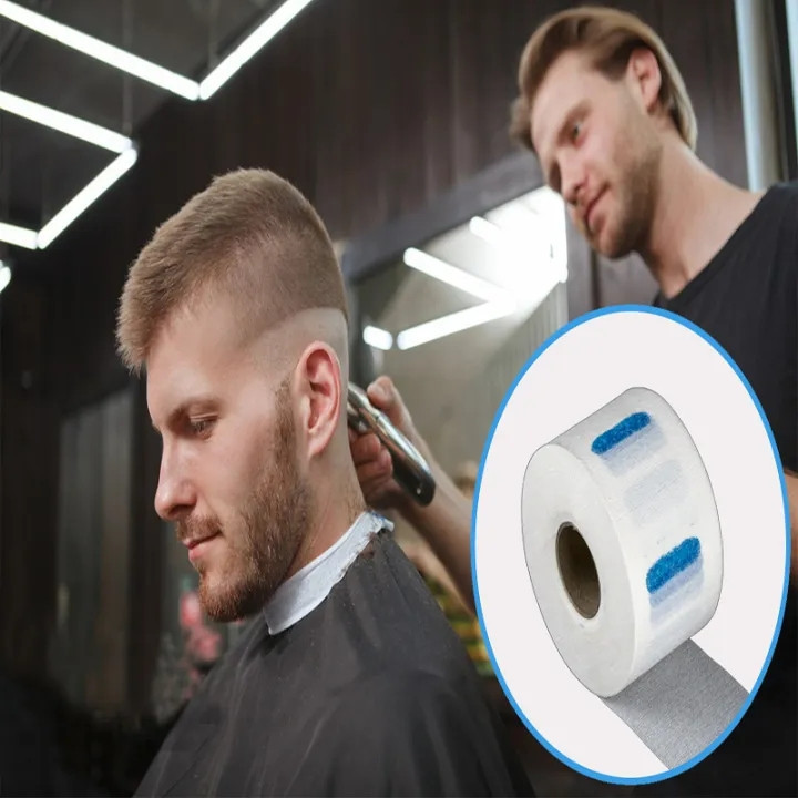 1/5 Rolls Neck Tissue Paper Ruffles for Salons Barbershop Professional ...